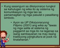 Kritikal Na Sanaysay Tungkol Sa Wika