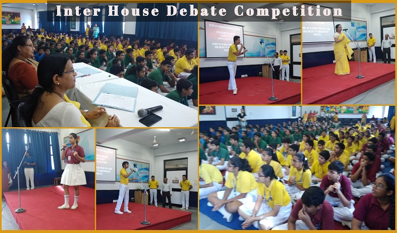 Inter House English Debate Competition | Seth Anandram Jaipuria School