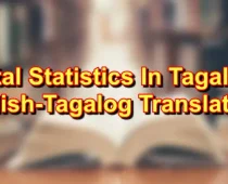 What Is Vital Statistics Tagalog