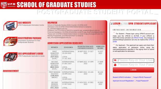 Sgs Upm Portal - Fakulti Pengajian Pendidikan Faculty Of Educational
