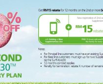 Celcom Supplementary Line