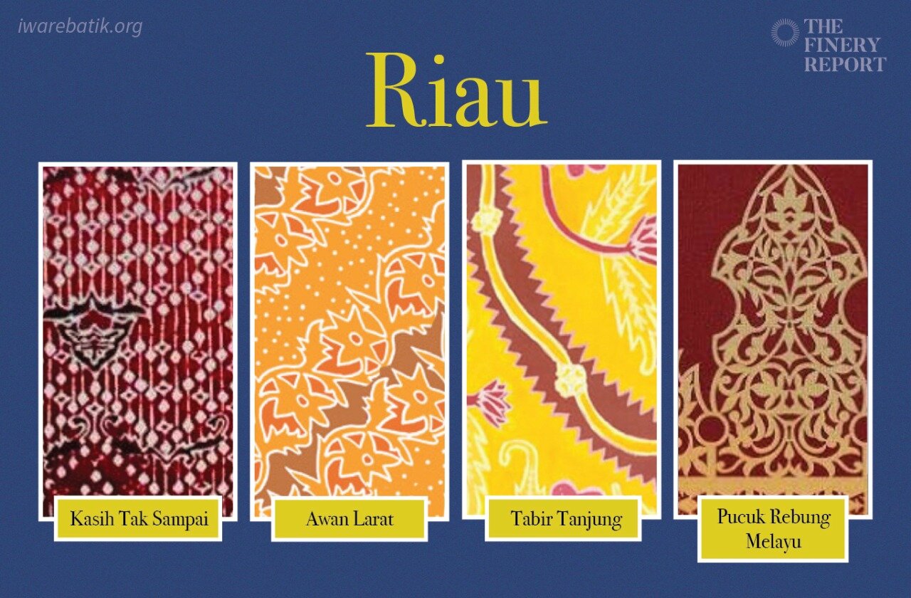 Lukisan Corak Batik Pucuk Rebung - 30 Batik Pattern Ideas Meditasi