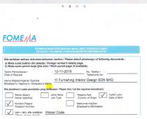 Fomema Online Check Result