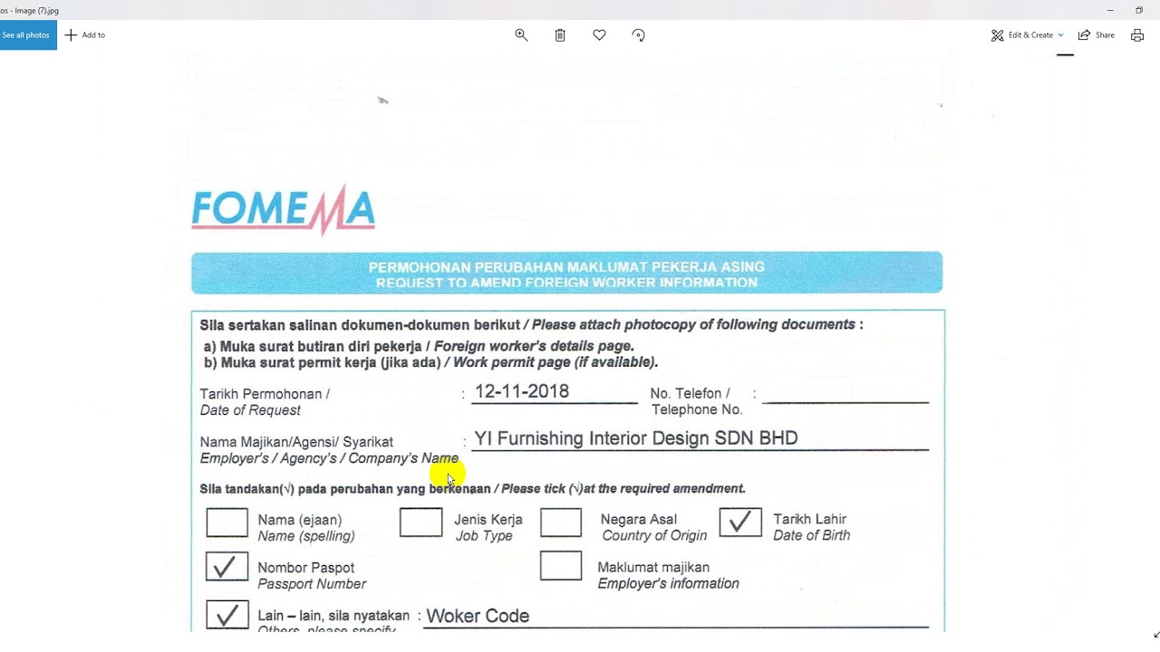 Fomema Online Results Check 2021 / 2 - Tas Hitaam