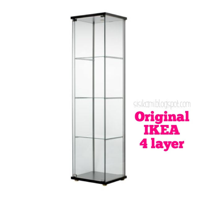 Cara Pasang Almari Kaca Ikea / Ikea Detolf Glass Display Cabinet Almari