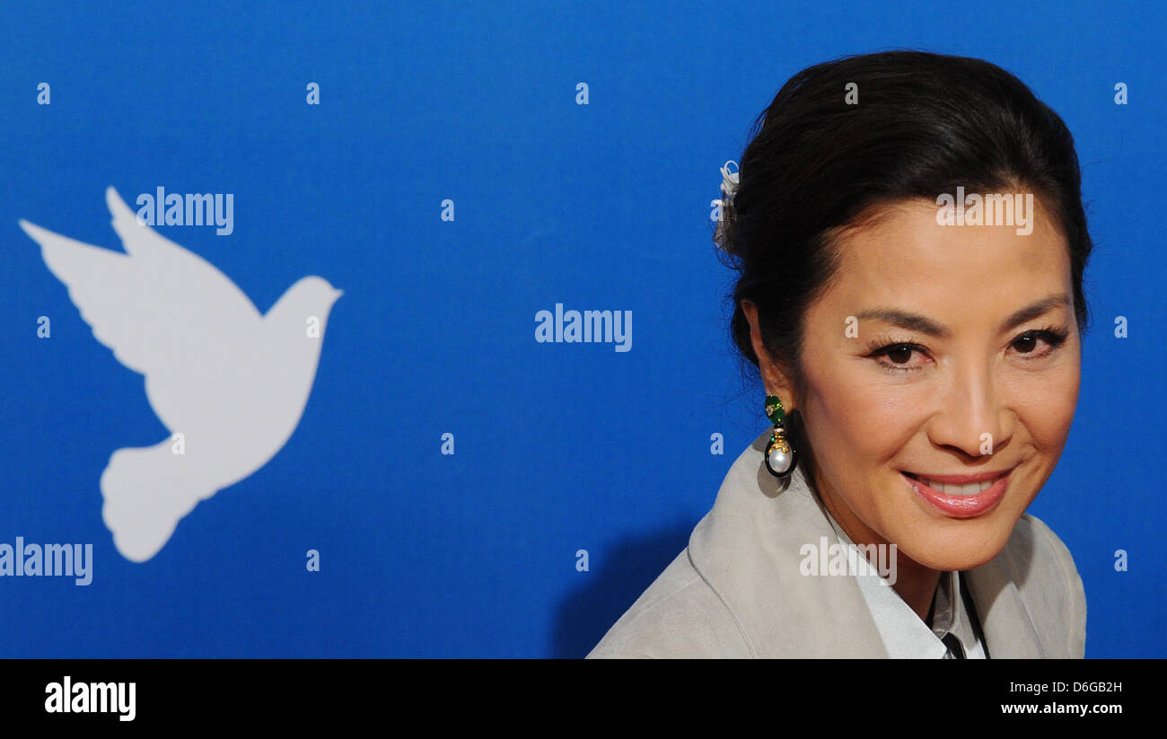Malay actress Michelle Yeoh arrives for the charity event Cinema for