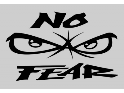 No Fear logo #2 | Eshop Stickers